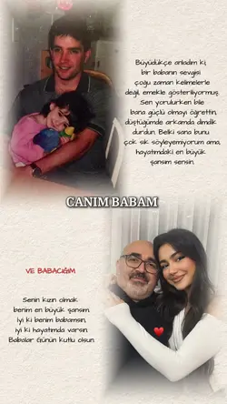 Babalar günü şablonu