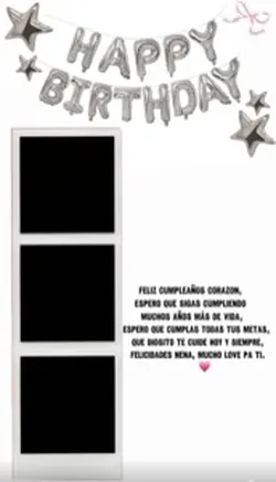 Feliz cumpleaños 