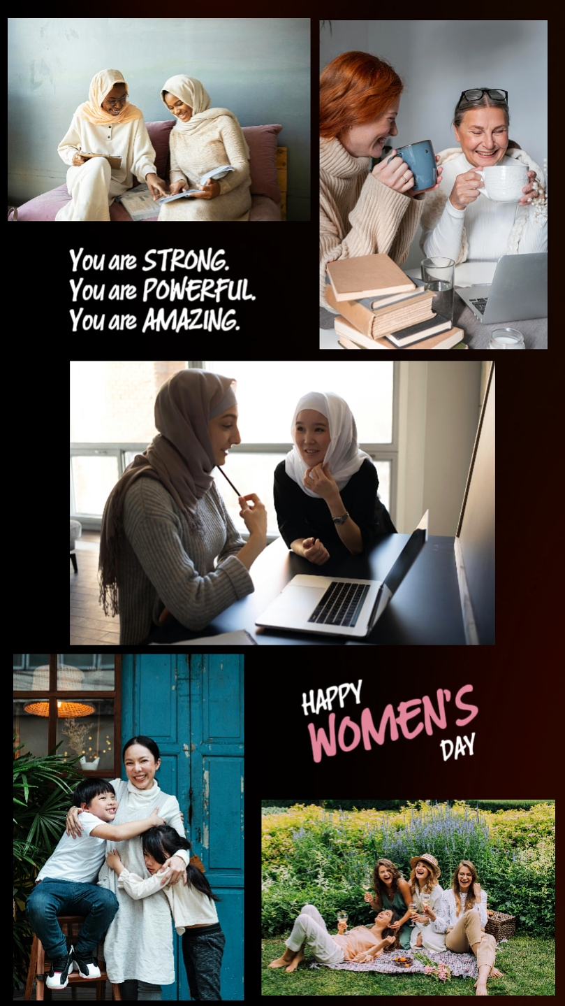 Feliz dia das mulheres 