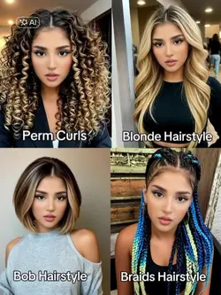 Different 4Hairstyls