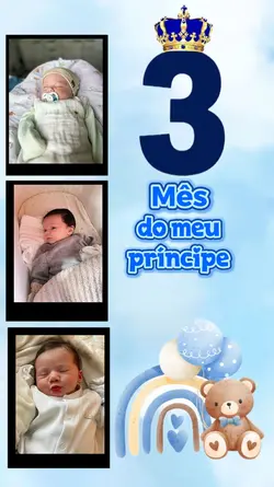 3 meses príncipe 