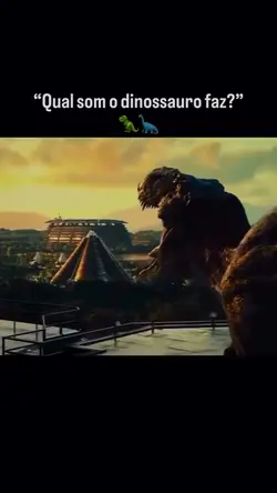 som do dinossauro?