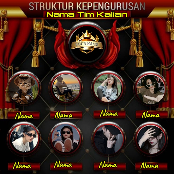 S. kepengurusan