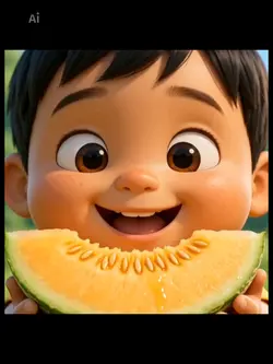 3D animation of eat