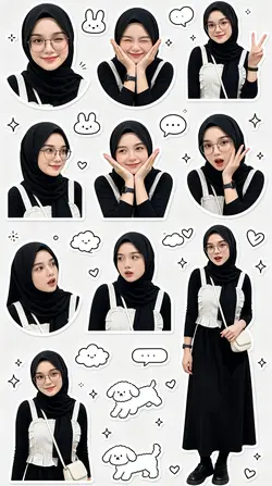 Ai sticker cute 