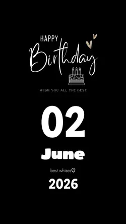 Hbd 02 June 2026 