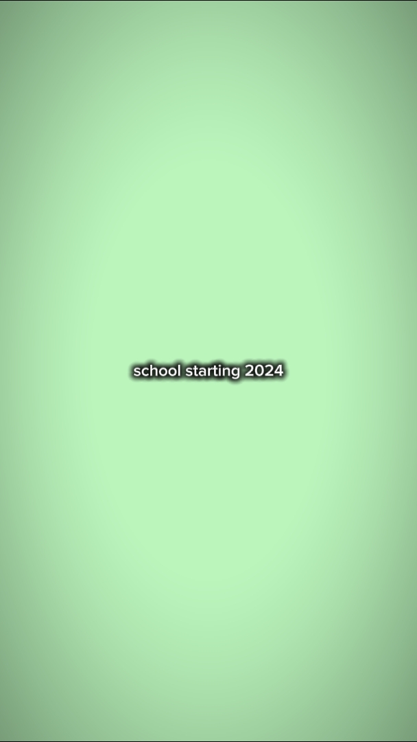 school starting