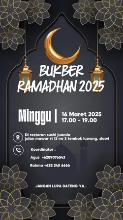 undangan bukber 2025