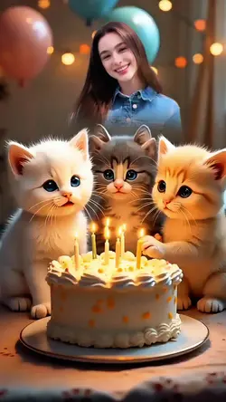 Cat Happy Birthday