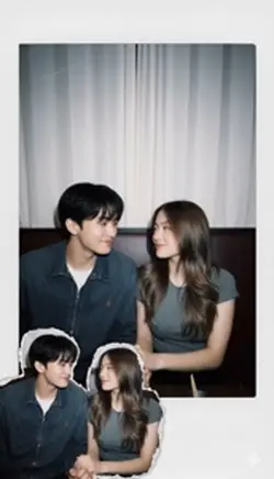 with idol polaroid