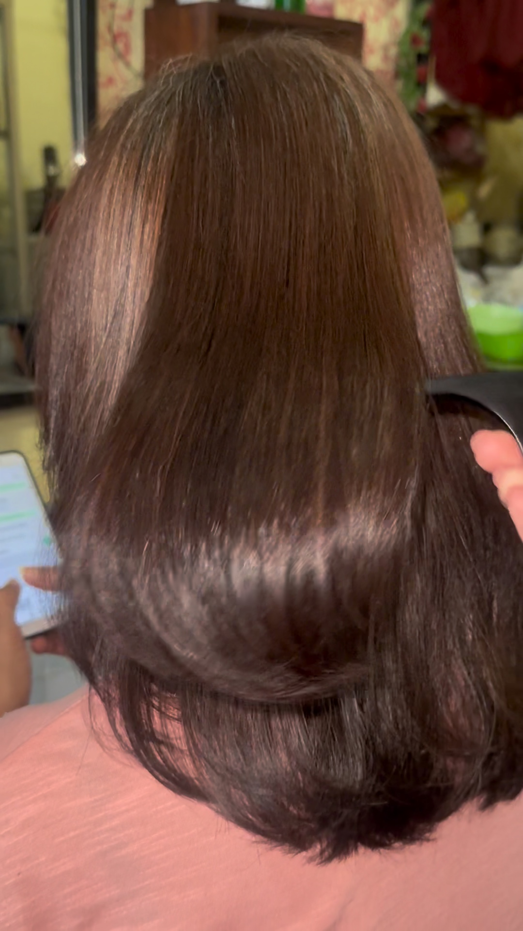Alisamento de cabelo 