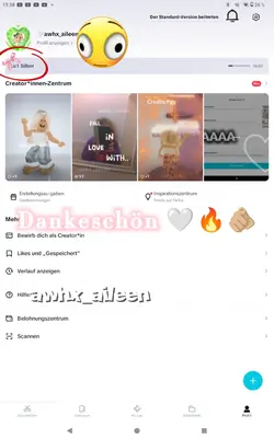 danke für Silber