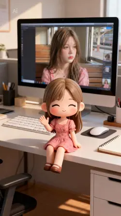 AI chibi viral