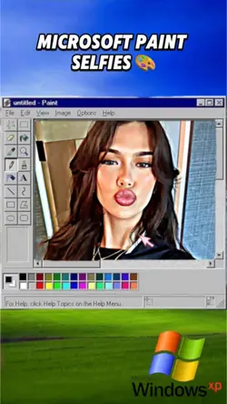 Paint Desktop Selfie