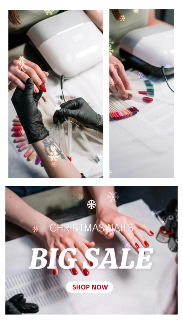 Promoção De Unhas De Natal