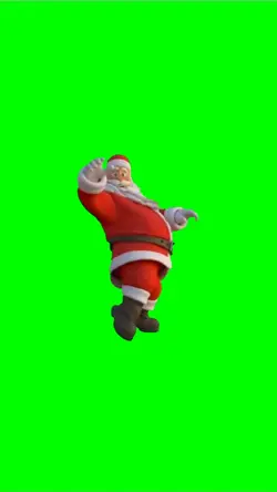 Santa dancing 