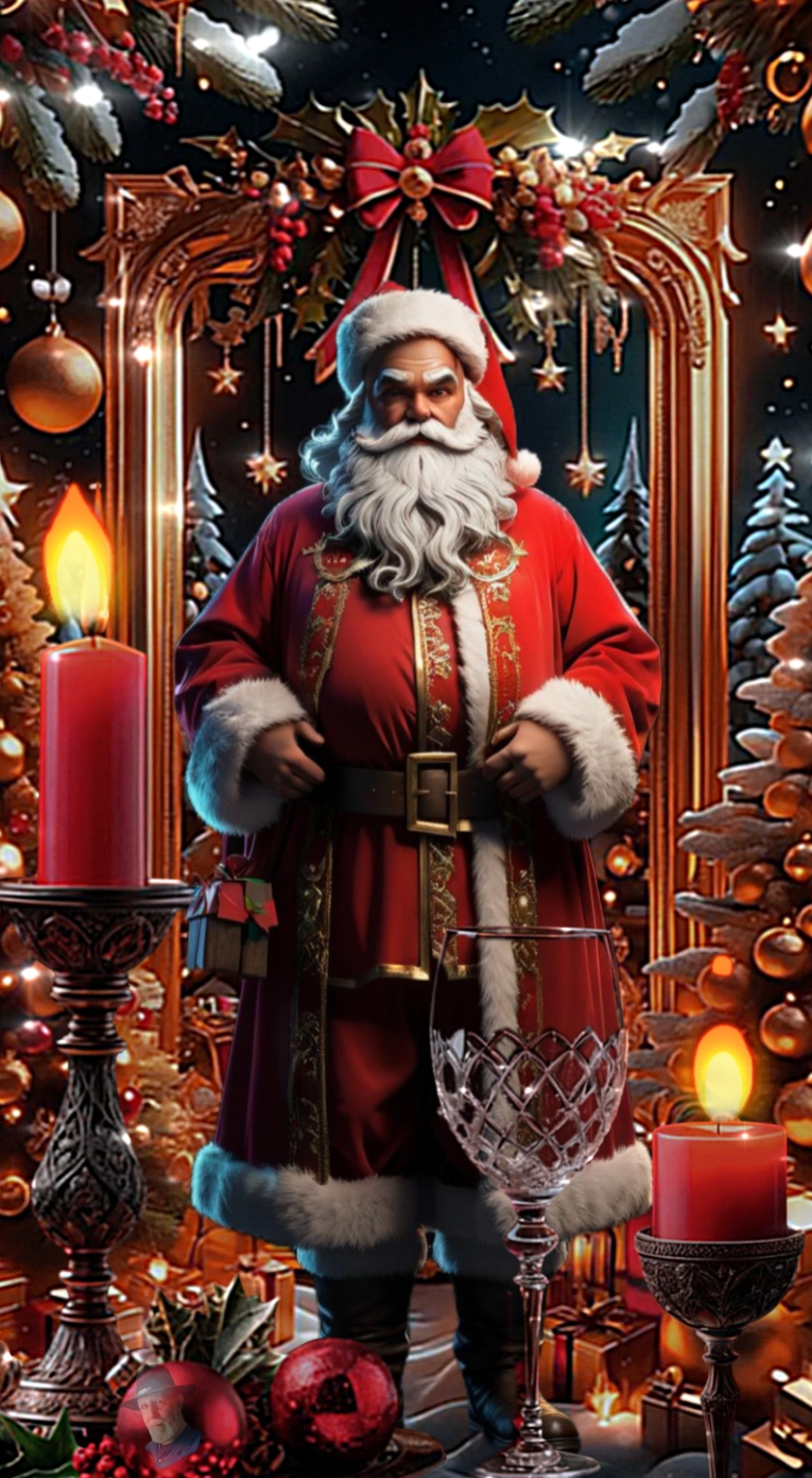 Moldura de Natal 