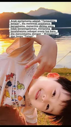 anak pertamamu