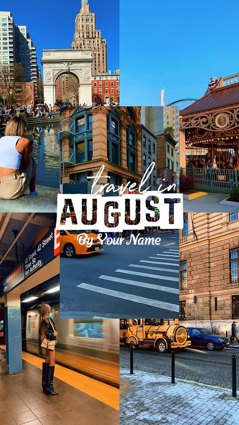 travel in august