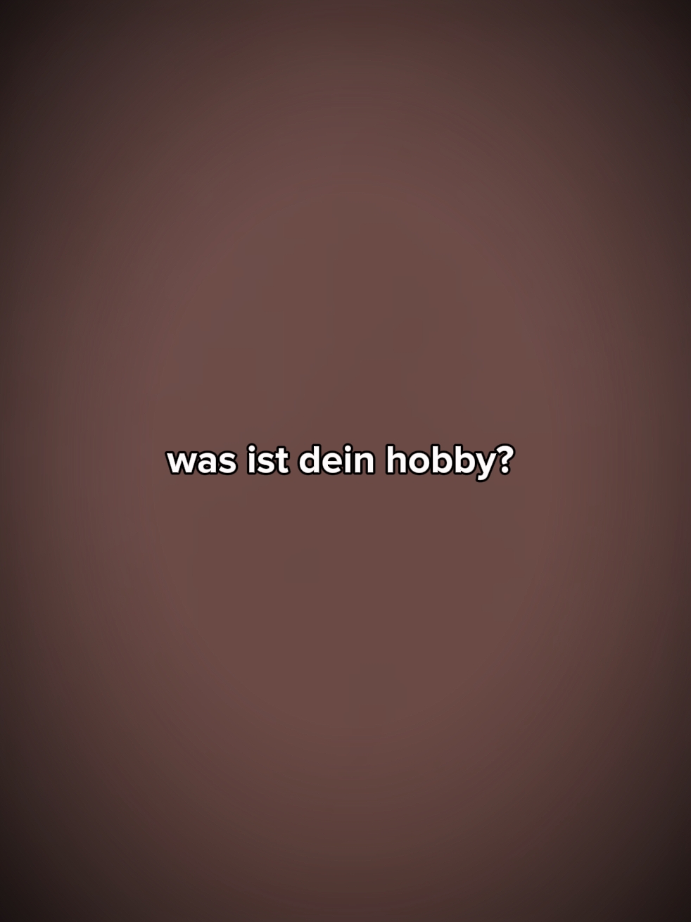 Era seu hobby