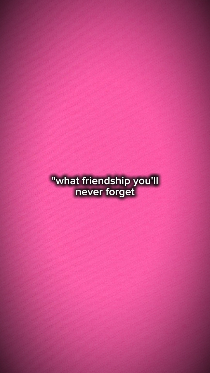 friendship