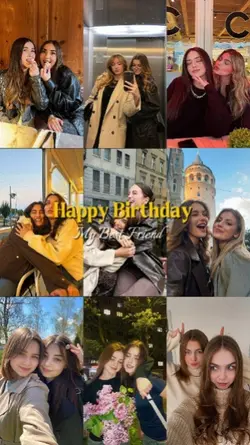 HBD MY BEST FRIEND