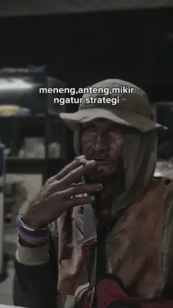 meneng anteng mikir
