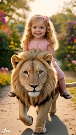 Riding A Lion