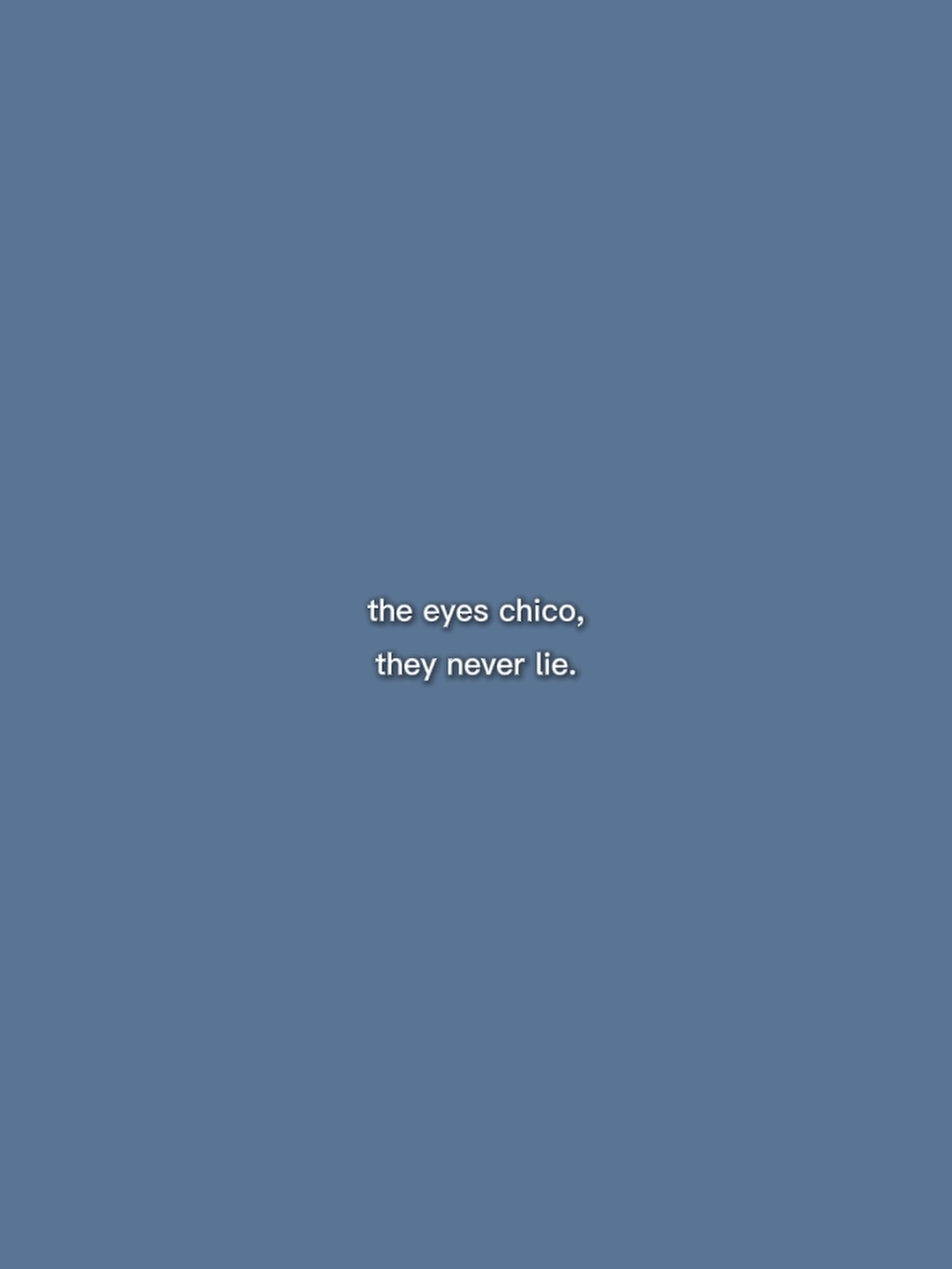 eyes never lie