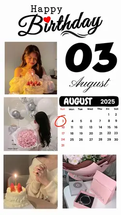 birthday 03 August