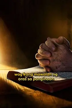 Wag mawalan ng oras