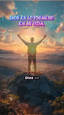 Dios es lo primero 