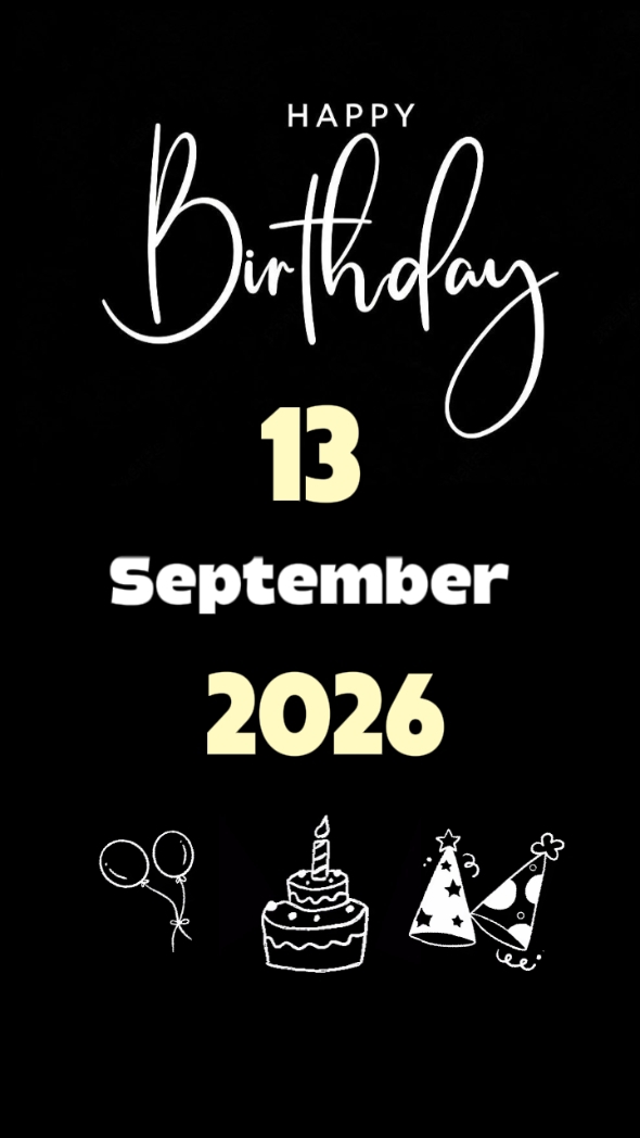 HBD MEU BEBÊ