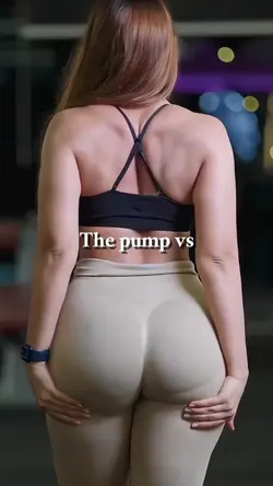 The pump vs workout
