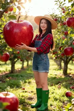 Giant apple