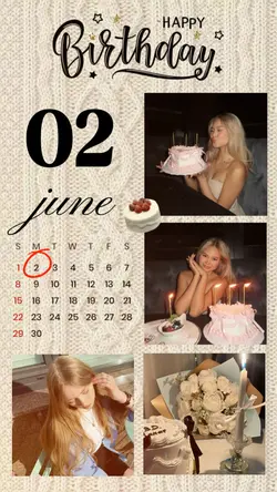 BIRTHDAY 2 JUNE 2025