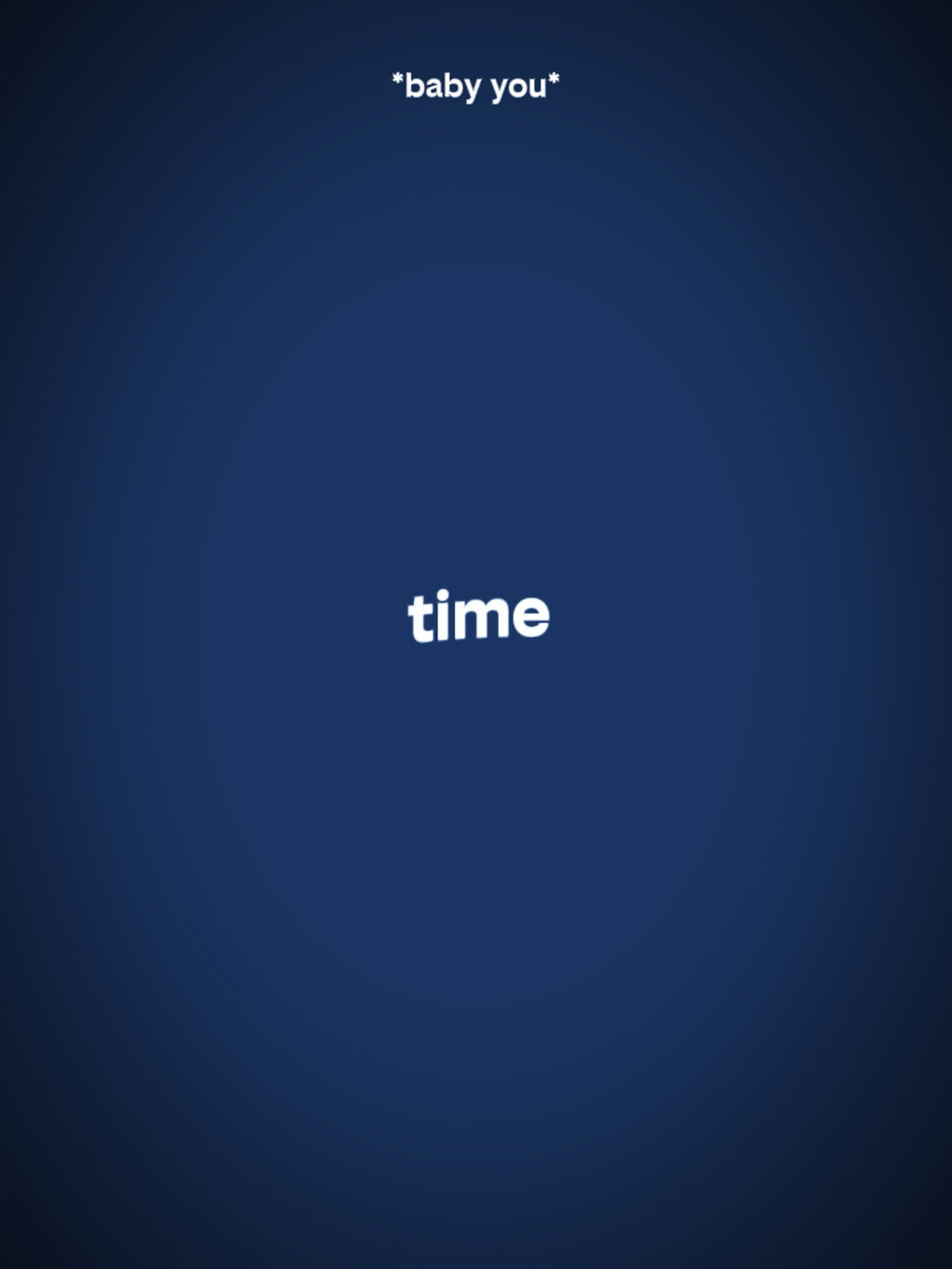 Le temps passe vite