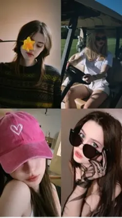 Polaroid collage