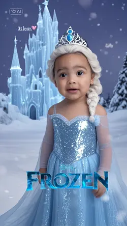 Sua pequena Elsa