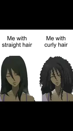 Straight/Curly Hair