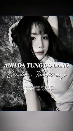 ANH ĐÃ TỪNG CỐ GẮNG