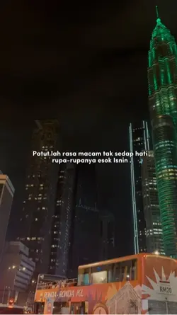 Esok dah isnin 🥹