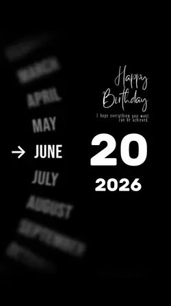 Hbd 20 June 2026 