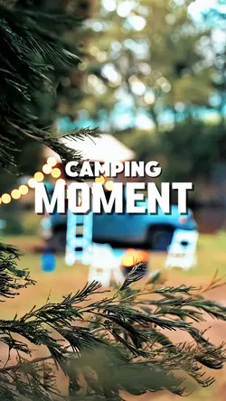 camping moment