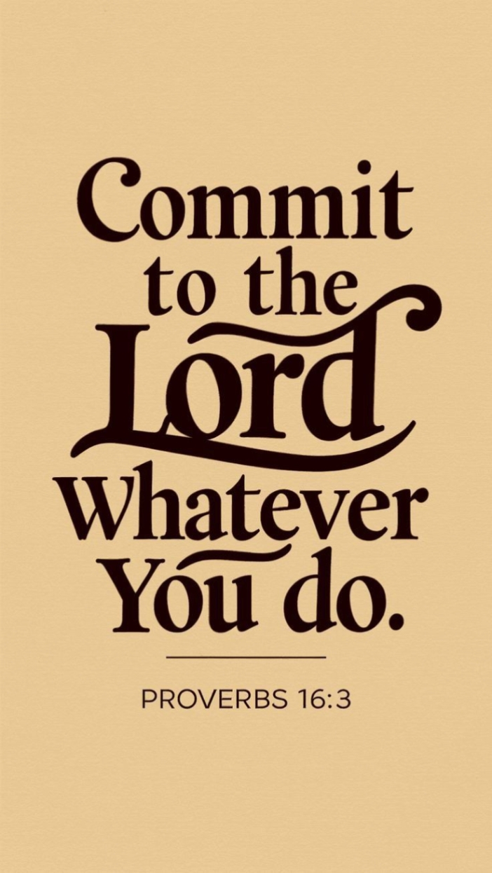 Commit the Lord