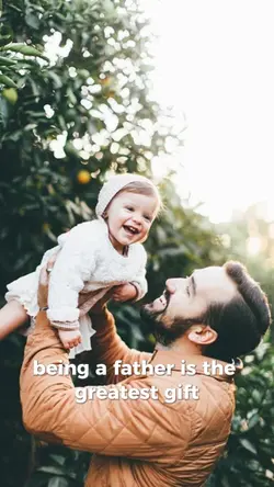Father and children