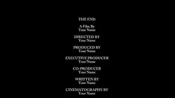 Movie Outro Credits