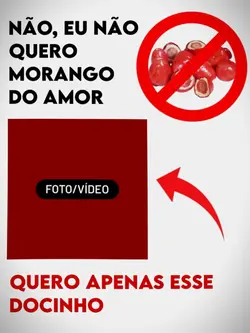 Morango do amor meme