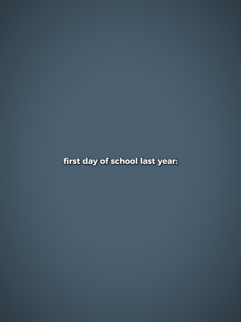 hari pertama sekolah 