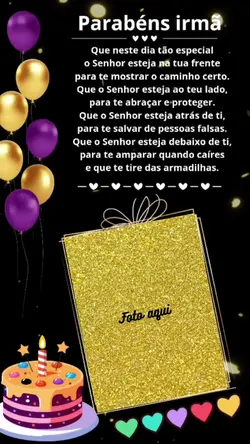 parabéns irmã querid